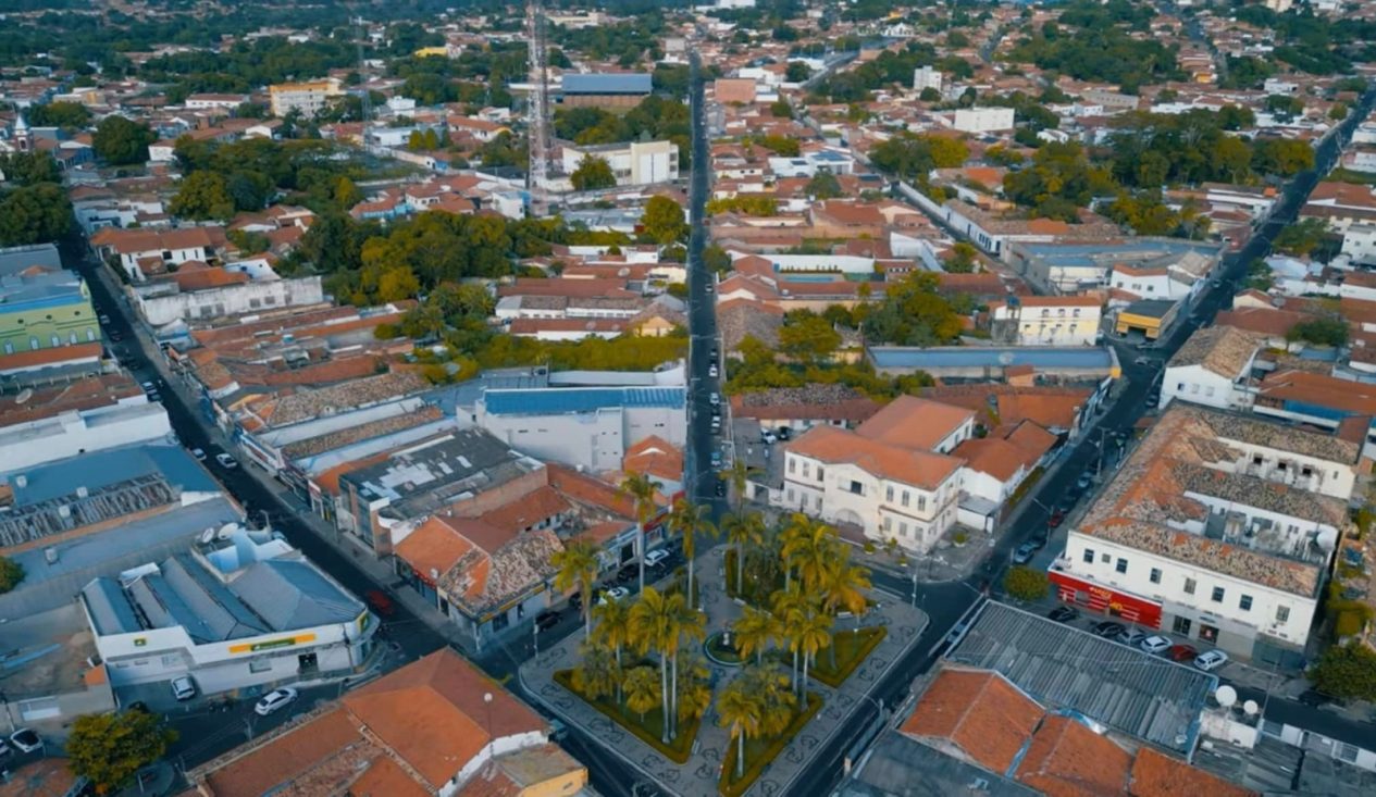 Vista aérea de Caxias/MA